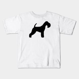 Lakeland Terrier Silhouette Kids T-Shirt